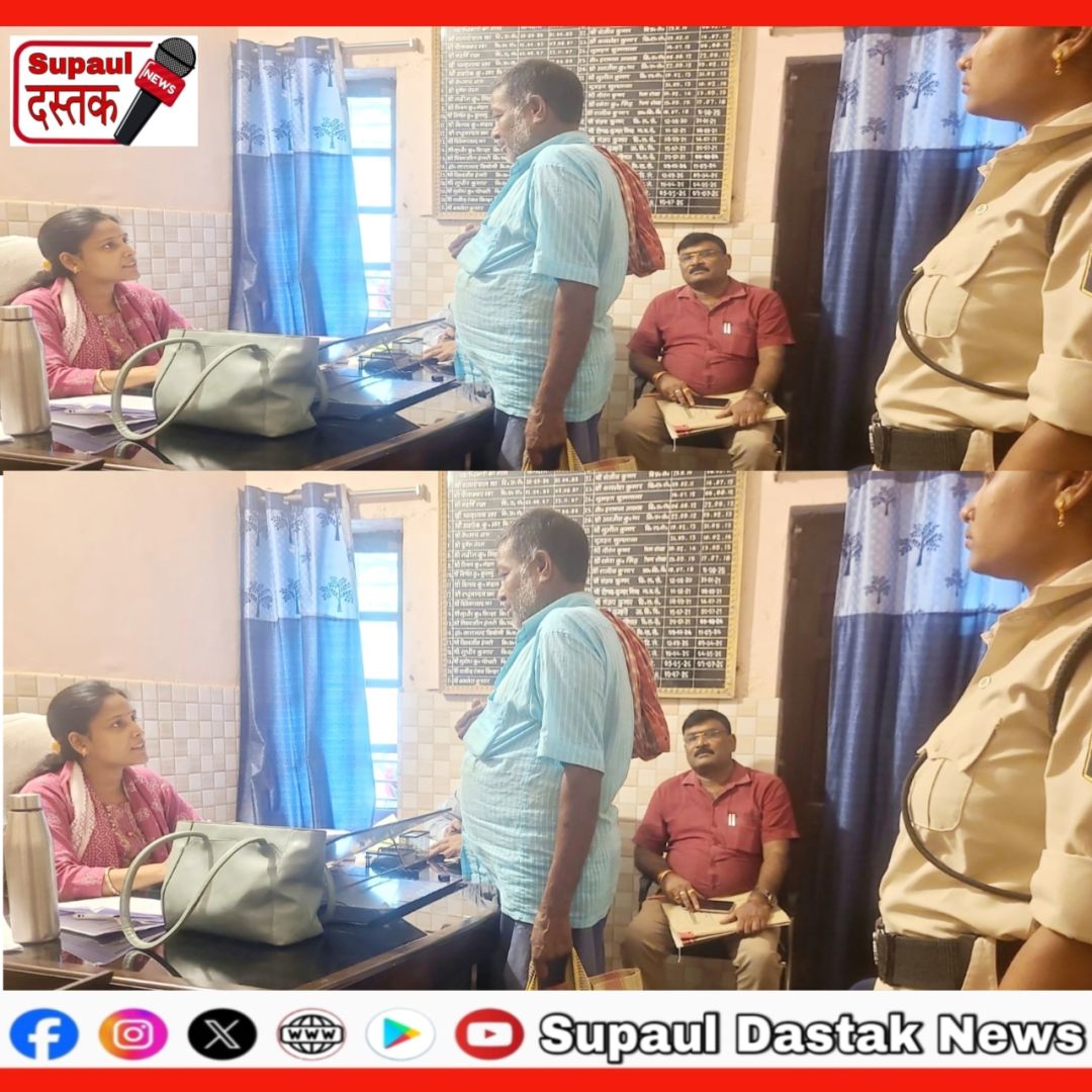 जनता दरबार में जमीन संबंधी दो मामलों का हुआ निष्पादन।